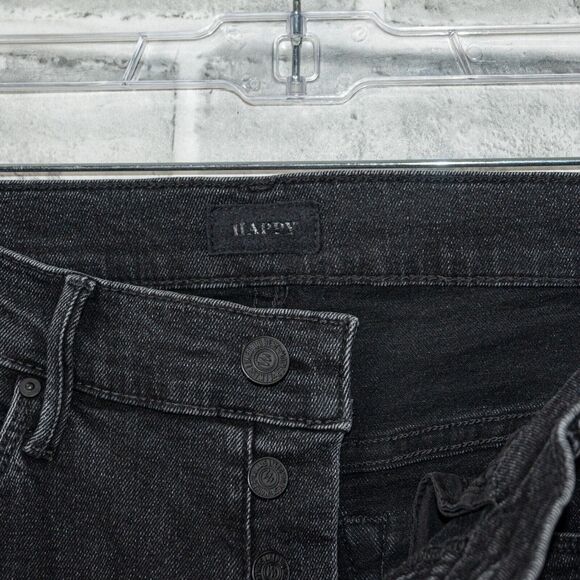 MOTHER denim Super Stunner Jeans Ankle Fray in Baa Baa Black Sheep sz 27 - Picture 2 of 13